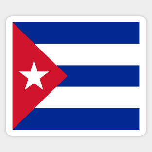 Cuba flag Sticker